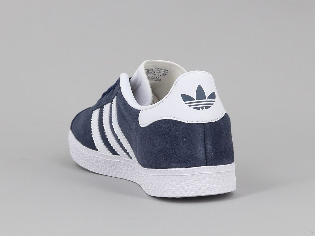 GAZELLE J SNEAKERS SCHOENEN ADIDAS BLAUW JONGENS Germaine Collard