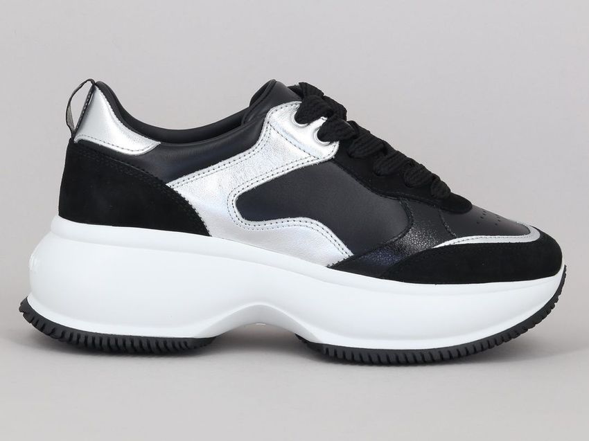 D couvrez les sneakers HOGAN MAXI ACTIVE Noir et laissez vous