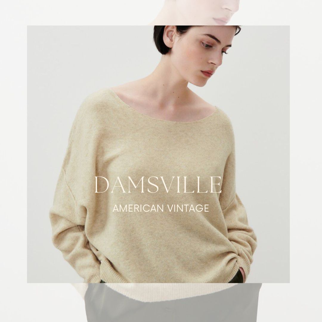 Le pull Damsville Amerikanischer Jahrgang