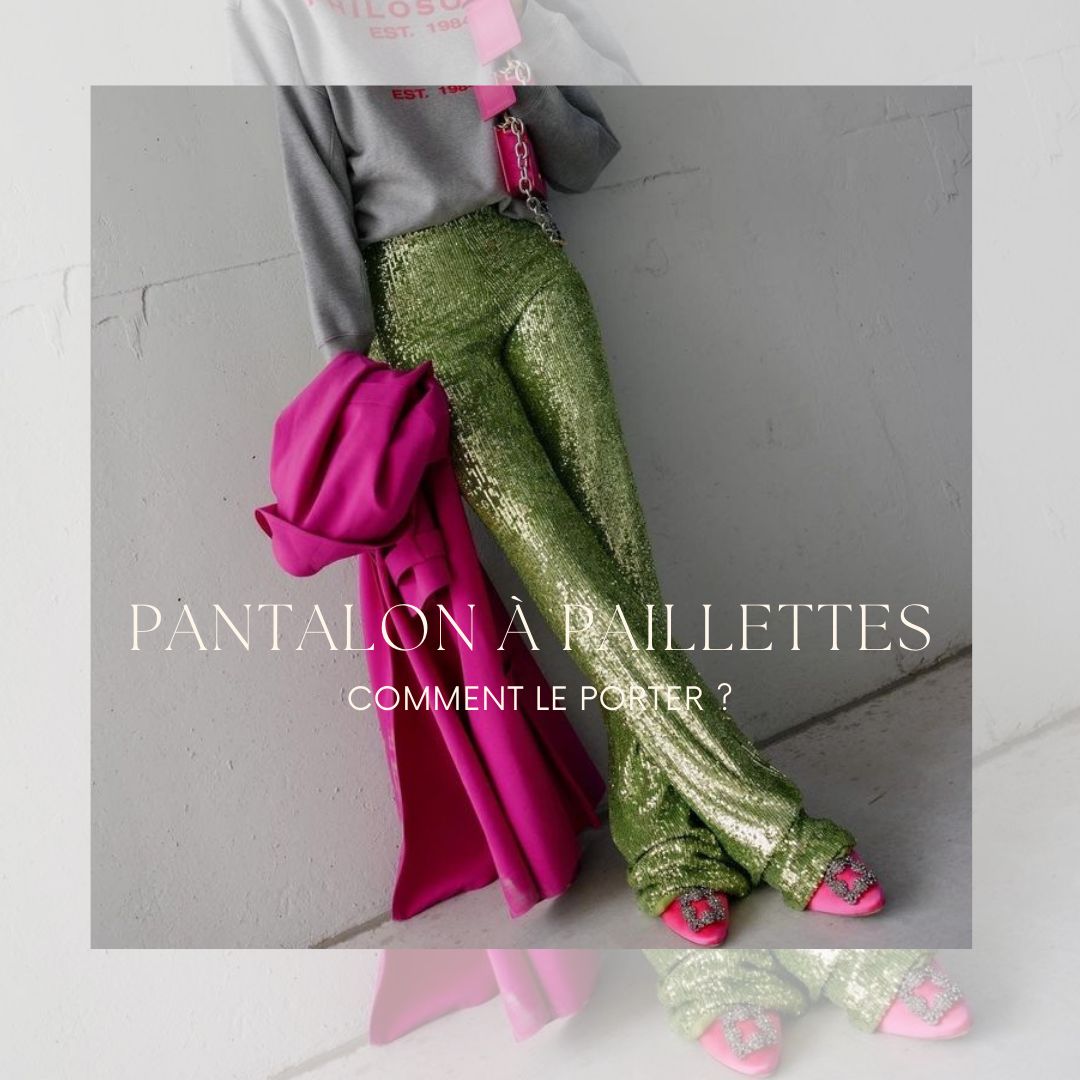Trend: Wie man die Paillettenhose trägt