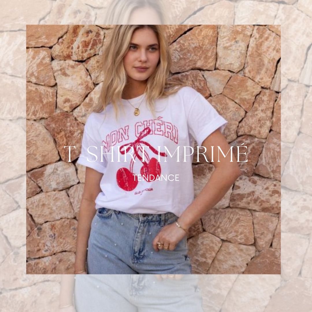 Comment porter un t-shirt imprimé ?